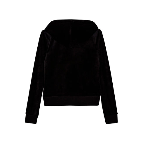 Juicy Couture Felpa con zip Felpa Donna logo strass in tono colore XS - Francavilla Moda